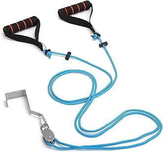 Fanwer Shoulder Pulley - Exercise Pulleys for Shoulder Rehab Over Door & Physical Therapy