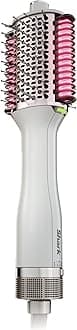 Shark HT202 SmoothStyle Heated Comb + Blow Dryer Brush, Dual Mode, for All Hair Types, Silk