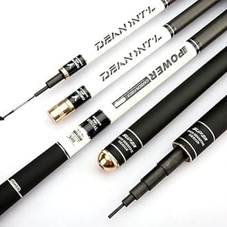 Telescopic Fishing Rods 12FT 13FT 15FT 16FT 18FT 21FT 24FT Carbon Fiber Rod Ultra Light Carp Fishing Pole Spinning Rod (Size : 3.9m/13FT)