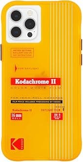 KODAK x Case-Mate - Case for iPhone 12 Pro Max (5G) - Vintage Yellow