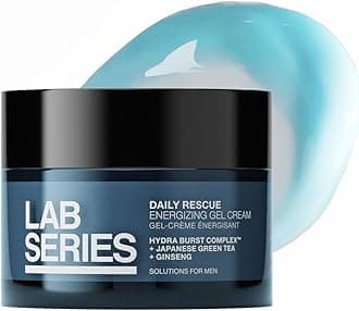 Lab Series Men's Daily Rescue Energizing Gel Cream - Face Moisturizer - Anti Aging, Hydrating, Moisturizing - Skin Care for Men, 1.7 Fl Oz