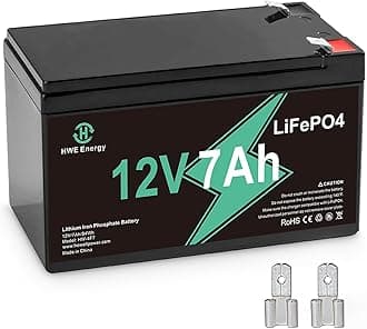 12V 7Ah LiFePO4 Battery