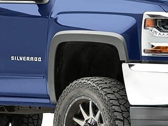 RedRock Duratek OEM Style Fender Flares Precision-Fit Body Styling | Heavy Duty Mud Guard Fenders | Compatible with 2014 – 2018 Chevrolet Silverado 1500