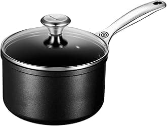 Toughened Nonstick PRO Saucepan With Glass Lid, 2 qt.