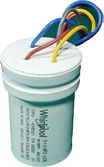 Arvika Sales Capacitor 9+6 MFD Suitable for Whirlpool Semi-Automatic Washing Machine for Wash and Spin Motor (Match & Buy)