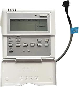 Central Air Conditioner Wire Control Temperature Controller, Compatible For YORK-KJR-12B/DP(T)-E-2 KJR-12B/DP (T) - E-2, Air Conditioner Replacement Accessories