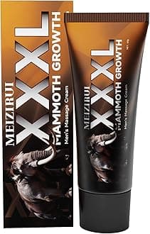 XXXL Mammoth Growth Extra Strength Massage Gel for Man – Men's Power Massage Cream for Increase Size, Huge Thickness, Strength and Prolonged Performance (XXXL Mammoth Growth)