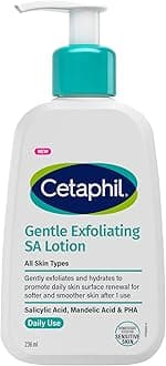 Gentle Exfoliating SA Lotion | Lightweight Moisturizer | All Skin Types | Salicylic Acid, Mandelic Acid & Gluconolactone | Gently Exfoliates | Daily use | 236ml | Dermatologist Recommended