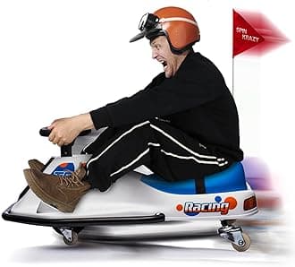 VPQS 24V Electric Drifting Go Kart for Adults and Kids Ride on Electric Vehic...