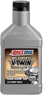 WV01RCA07923 20W-50 Synthetic V-Twin Motorcycle Oil