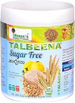 hanzala herbal Talbina Sugar free 500 Grams with farm fresh JAW Barley