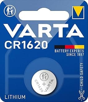 Batteries Electronics CR1620 Lithium button cell battery 1-pack, Button cells in original blister pack of 1