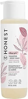 Nourish Shampoo and Body Wash - Sweet Almond by Honest for Kids - 18 oz Shampoo and Body Wash