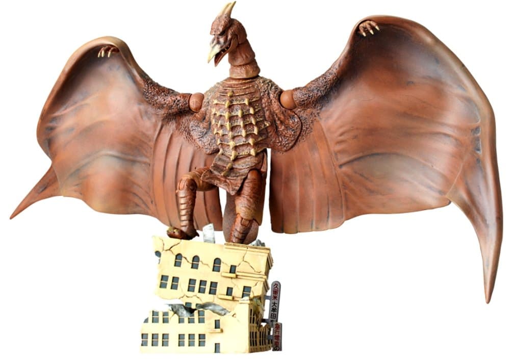 Sci-Fi Revoltech Godzilla Revoltech #019 SciFi Super Poseable Action Figure Rodan