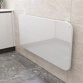 折りたたみ式壁取り付けドロップリーフテーブル 冷間圧延スチール折りたたみシェルフベンチテーブルブラケット 高耐久 壁掛けテーブル キッチン ダイニングテーブル デスク コンピュータデスク トレスルデスク