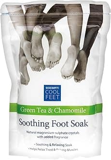 Foot Soak, Soothing Green Tea & Chamomile, 450g Pouch
