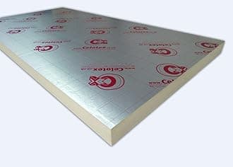 2400 x 1200 x 100mm Celotex GA4100 / Kingspan TP10 / TF70 / Ecotherm Ecoversal Foil Insulation (10)