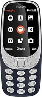 Nokia 3310 Dual SIM Feature Phone with MP3 Player, Wireless FM Radio and Rear Camera