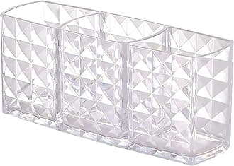 Makeup Organizer Countertop Plastic Cosmetic Display Cases Large Capacity Bathroom Countertop Organizer Skincare Organizers Makeup Holder Makeup Case Organizer for Countertop Vanity Dresser