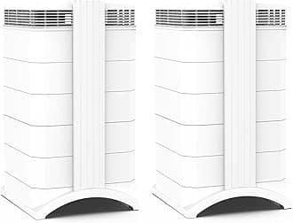 IQAir HealthPro Plus XE Air Purifier - Smart HyperHEPA Filtration for Large Rooms up to 1125 sq ft - Smoke, Viruses, Allergens, Asthma, Mold, Dust, Pets, Swiss Made, WiFi Enabled (2/pack)