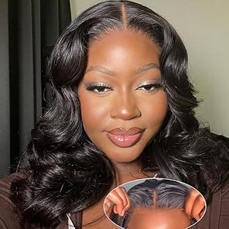 Wear and Go Glueless Wigs Bob Wig Human Hair Lace Front Wigs for Beginners Glueless Wig Human Hair Pre Plucked Pre Cut Upgraded No Glue Ready To Wear 4x4 Lace Cut Wig 14 Inch
