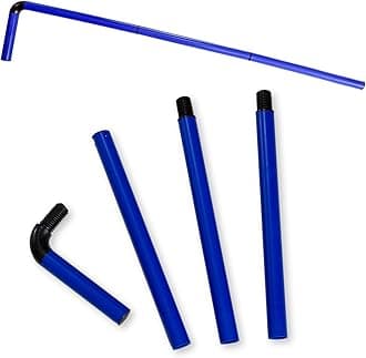 RangeMaster ShoulderWand Therapy Stretching Tool│Collapsible Stretching Bar │Physical Therapy Tool for Recovery and Increasing Motion (Blue)
