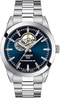 Tissot T1274071104101 Men's Wristwatch, Gentleman Blue Dial Bracelet