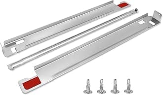 KSTK1 27-inch Laundry Stacking Kit Replacement for LG Washer Dryer Stacking Kit KSTK1 by Blutoget - Upgrade Thicken Solid Metal with Chrome Coated - WSTK1 KSTK1 Lg Stacking Kit 27"