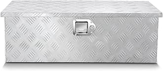 DNA MOTORING Truck Tool Box Lockable Storage Box, Truck Bed Tool Box Truck Bed Organizer Aluminum Truck Tool Boxes for Bed of Truck, w/Lock & Keys, 31" L X 13" W X 11.5" H Silver, TBOX-T5-010-ALU