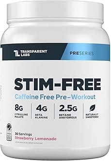 Stim-Free - Strawberry Lemonade, 30 Servings