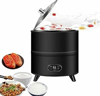 Commercial Yogurt Fermentation Machine, Automatic 400 W Yogurt Fermentation Machine with Time and Temperature Control, Electric Yogurt Incubator ~/