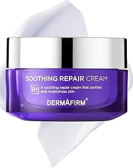 Dermafirm Soothing Repair Hydrating Face Cream R4 | Daily Face Moisturizer Facial Lotion with Eucalyptus, Peptide and Collagen | Gentle for All Skin Types No Animal Trials No Paraben 1.69 fl oz
