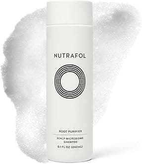 Nutrafol Shampoo, Cleanse and Hydrate Hair and Scalp, Improves Hair Volume, Strength and Texture, Physician-formulated for Thinning Hair, Color Safe, Sulfate Free - 8.1 Fl Oz Bottle