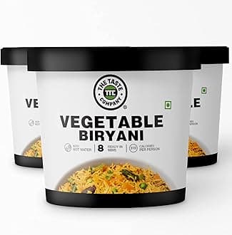 TheTasteCompany Veg Biryani - Ready To Eat | Instant Food | Taste Company (Pack of 3)