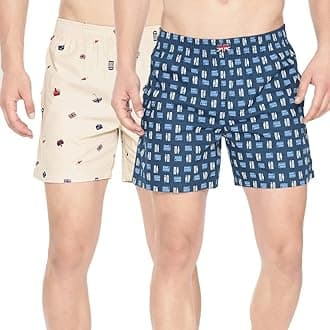Pepe Jeans Men's Cotton Classic Regular Boxer (Pack of 2) (CLLB01_Poseidon TOFU AOP_XL), POSEIDON AOP|TOFU AOP, 5
