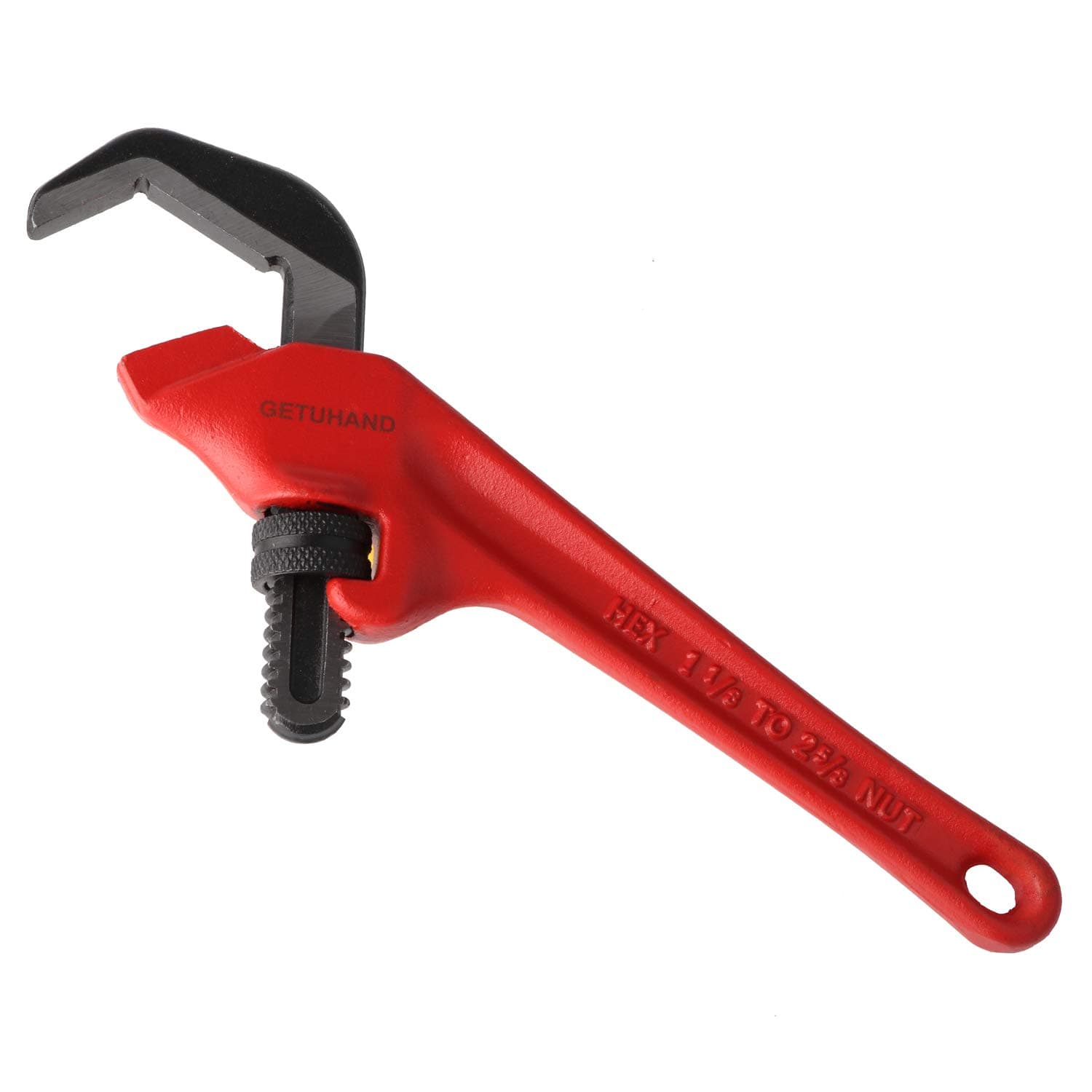 9-1/2-inch Hex Offset Wrench, Model E-110 Hex Pipe Wrench,1-1/8" - 2 5/8" Capacity