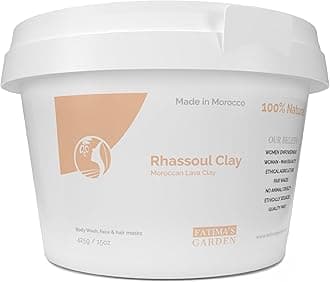 Rhassoul Clay - Natural Detox Clay for Skin & Hair, 425g