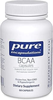 Pure EncapsulationsBCAA Capsules | Hypoallergenic Supplement to Support Muscle Function During Exercise* | 60 Capsules