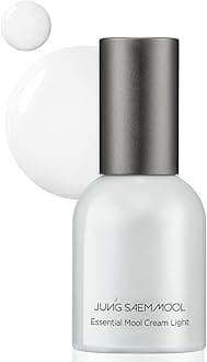 JUNG SAEM MOOL Essential Mool Cream | Hydrating Primer for a Long-Lasting Foundation Makeup, Glow Finish, Centella and Panthenol for Glass Skin, Korean Skincare (Light, 1 Fl Oz)