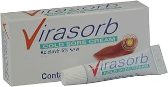 3 x Virasorb 2g 5% Cold Sore cream (3 Packs)