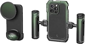 x Brandon Li Mobile Video Kit for iPhone 16 Pro, Phone Cage with FilMov Lightweight Phone Case, Rotatable Wireless QR Handles, 67MM Magnetic VND Filter Kit, Support for MagSafe
