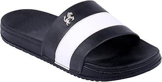 PERY-PAO Mens Stylish Sliders Black, Grey, Sky Blue, White Boys Slippers