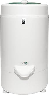 The Laundry Alternative Ninja Spin Dryer - Portable Spin Dryer for Clothes - 3200 RPM with High Tech Suspension System - Portable Ideal for Apartments, RV Travel - Emerald