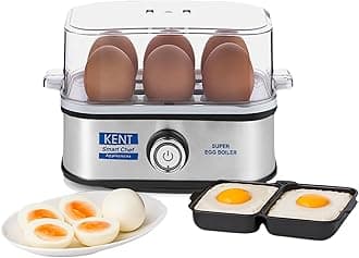 Kent Super Egg Boiler (16069), 400 W, Silver