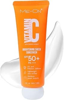Sunscreen SPF50 +++ (Vitamin C, 50, Sun Protection Factor (SPF))