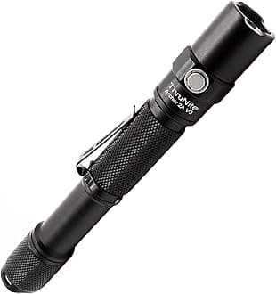 Archer 2A V3 Flashlight, 2AA EDC Tactical Flashlight, 500 Lumens Dual Switch Pocket LED Flashlight for Emergency, Camping, Home - Cool White