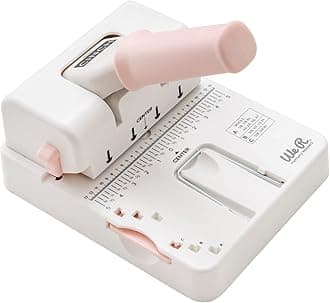 We R Disc Cinch Book Binding Tool-White/Pink
