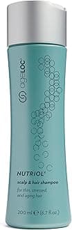 Nu Skin ageLOC Nutriol Scalp & Hair Shampoo | 6.7 fl. oz | Fuller Hair Formula with Vitamin E & Antioxidants | Nourishes Dry & Damaged Hair | Safe for Color-Treated Hair | Daily Use for All Hair Types
