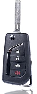 Key Fob Fits for 2018-2021 Toyota Camry Corolla Remote Control Flip Key