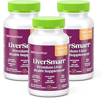 Liver Cleanse Detox & Repair Formula | Quality Liver Support Supplement with Milk Thistle & Silymarin +5 Extra Liver Health Ingredients | Vegan, Non-GMO, Lab d, USA Made | 60 Caps (3)